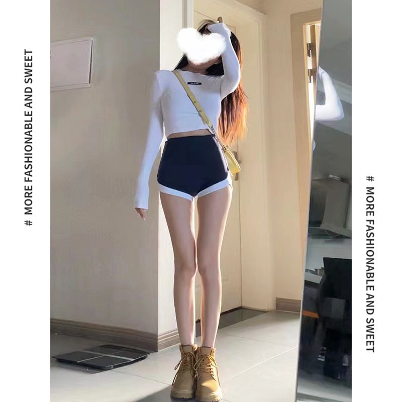  new swimsuit for women summer long-sleeved sunscreen hot girl super fairy ins covering the flesh and slimming white split swimsuit