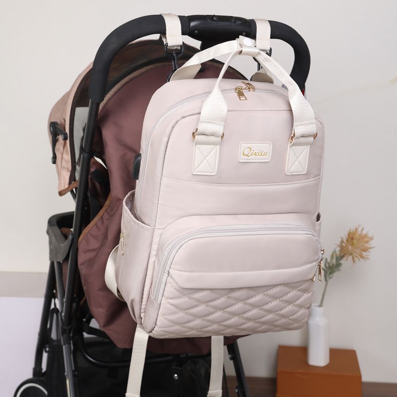 New high-end mommy bag, large-capacity travel bag, maternity and baby bag, maternity bag, versatile multi-functional backpack