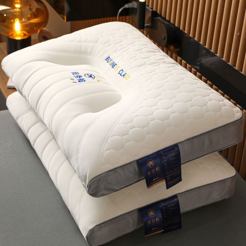 泰国天然乳胶枕芯枕头家用宿舍一对单人成人护颈椎助睡眠枕套一只