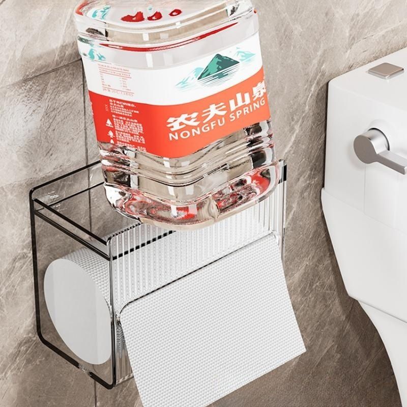 卫生间纸巾盒壁挂式抽纸盒家用厕纸盒厕所放置盒卫生纸卷纸置物架