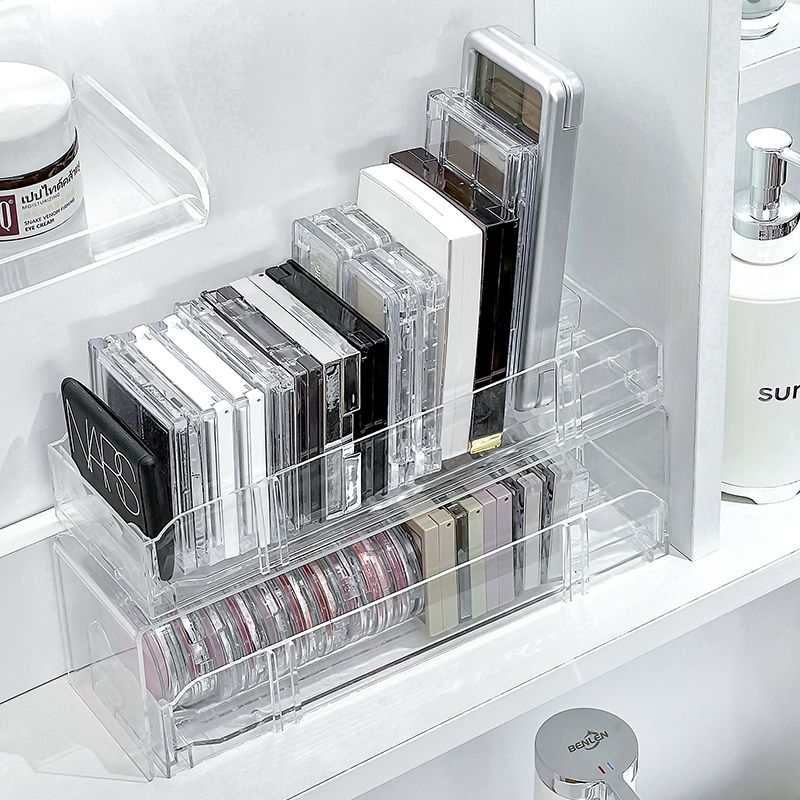 Eyelash storage box, beauty eyelash organizer box, acrylic false eyelash storage artifact, skin care product cosmetics storage shelf