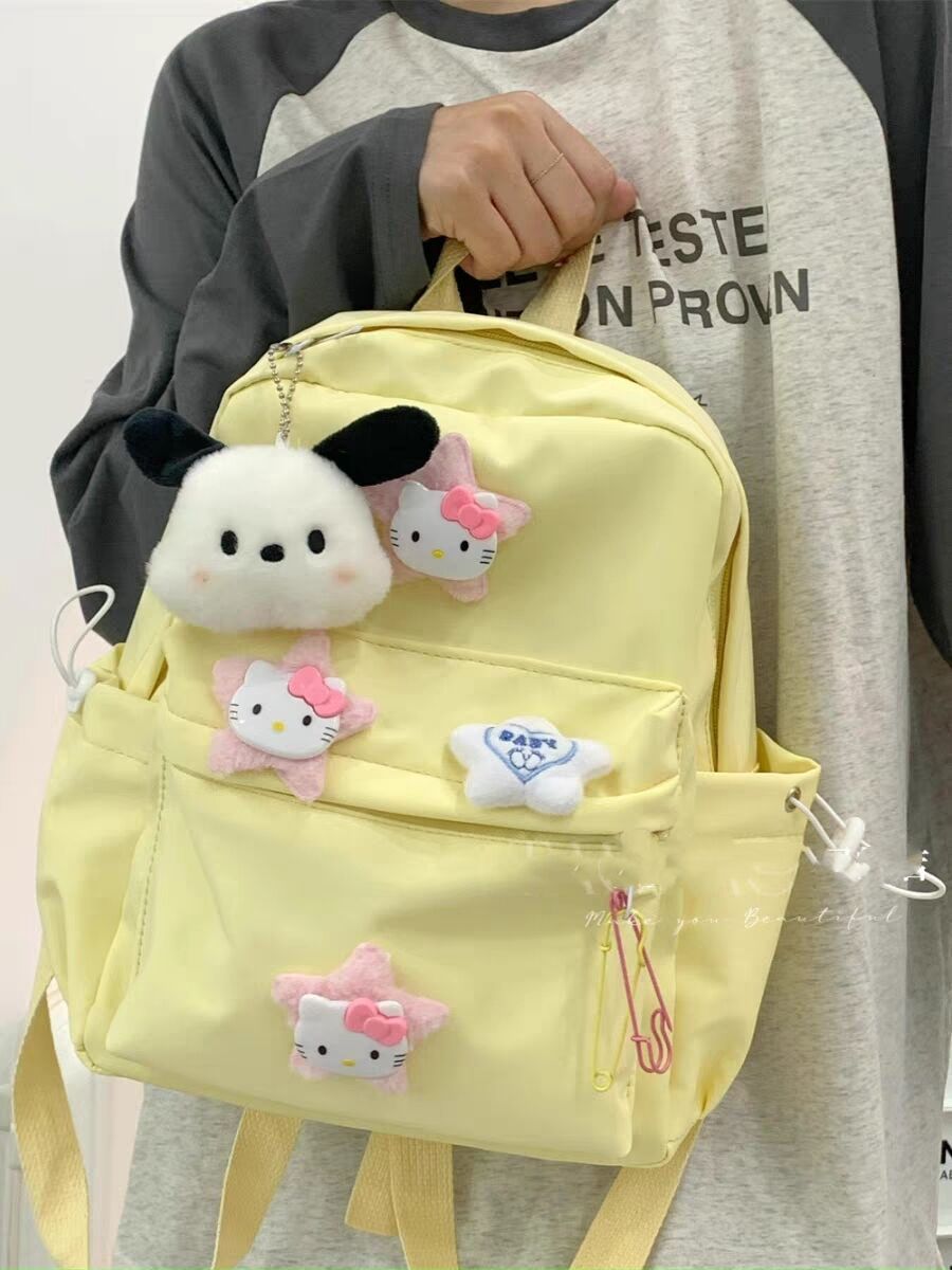 kt cat small school bag cute girl travel backpack design niche lightweight hellokitty small backpack