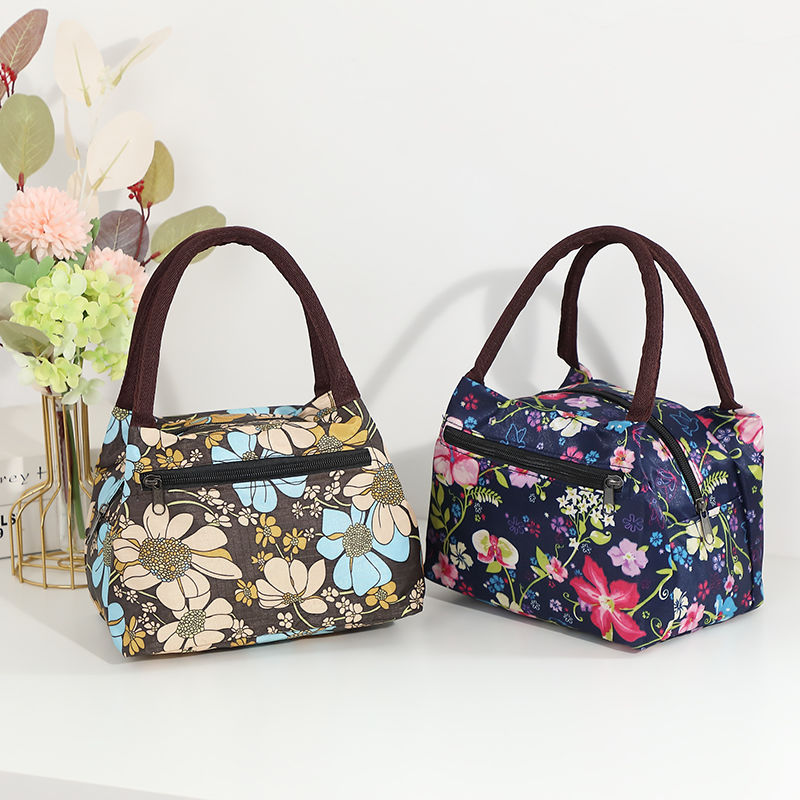 Bags Women's Handbags Waterproof Oxford Cloth Lunch Box Bags Lunch Bags Cosmetic Bags Mummy Bags Small Cloth Bags for Work and Shopping