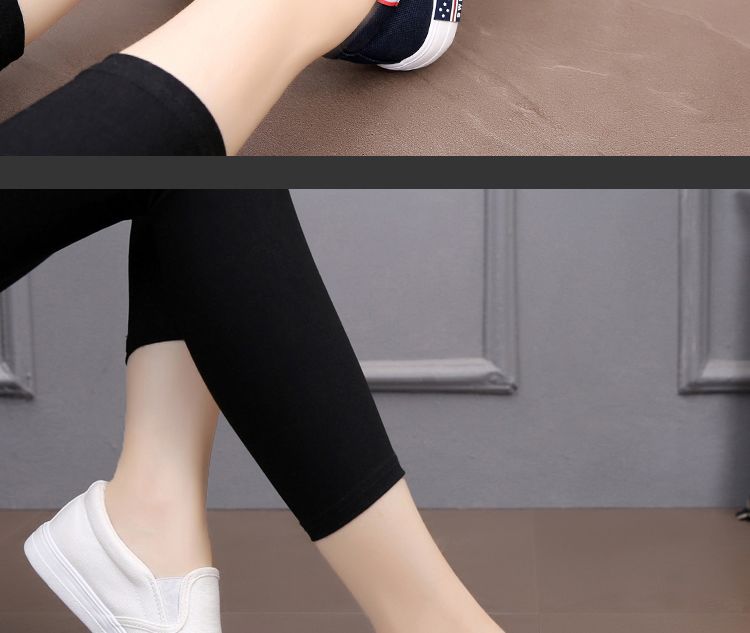 One foot canvas flat bottomed lazy shoes, old Beijing cloth shoes for women, and work casual_voghion.com