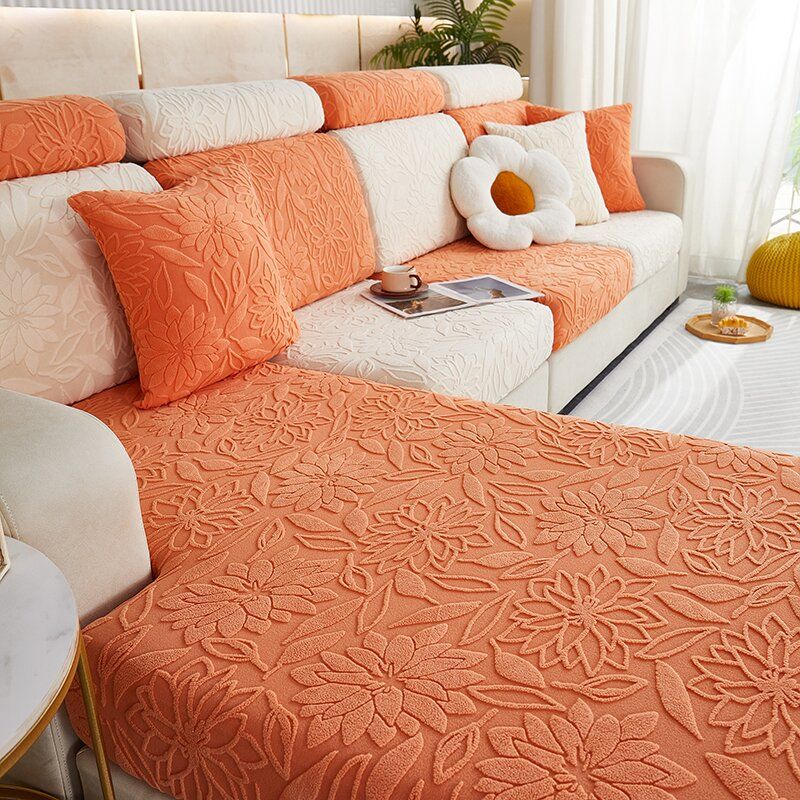 All-inclusive universal cover for all seasons, lazy sofa cover, new  leather sofa cover, elastic dust cover