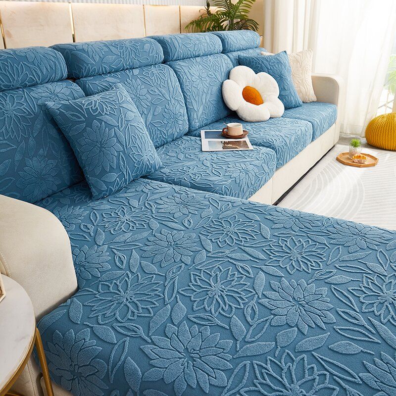 All-inclusive universal cover for all seasons, lazy sofa cover, new  leather sofa cover, elastic dust cover