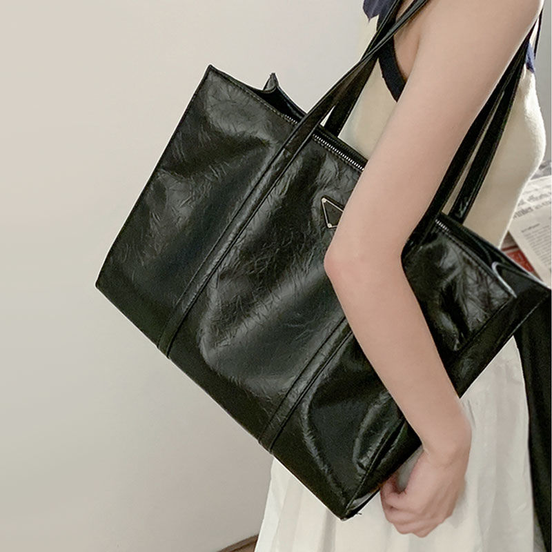 小眾質感腋下包包女2023新款潮時尚韓國托特包百搭大容量通勤包