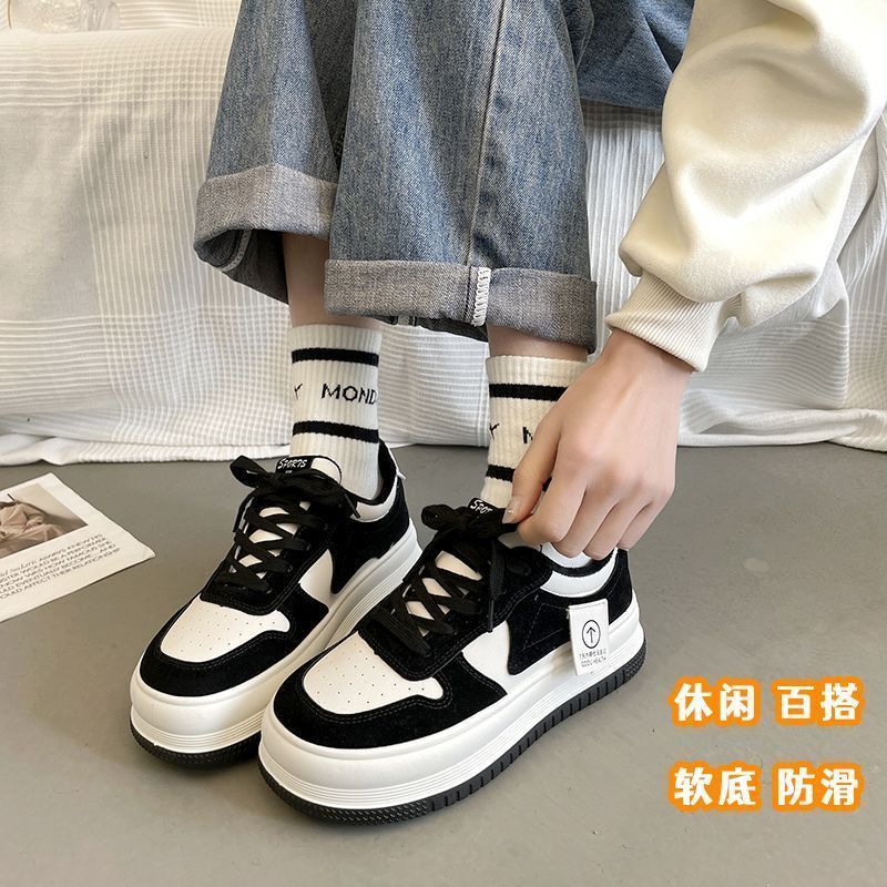  spring and autumn new girls' shoes, medium and large children's soft sole shoes, students' non-slip casual shoes, boys' trendy sports shoes