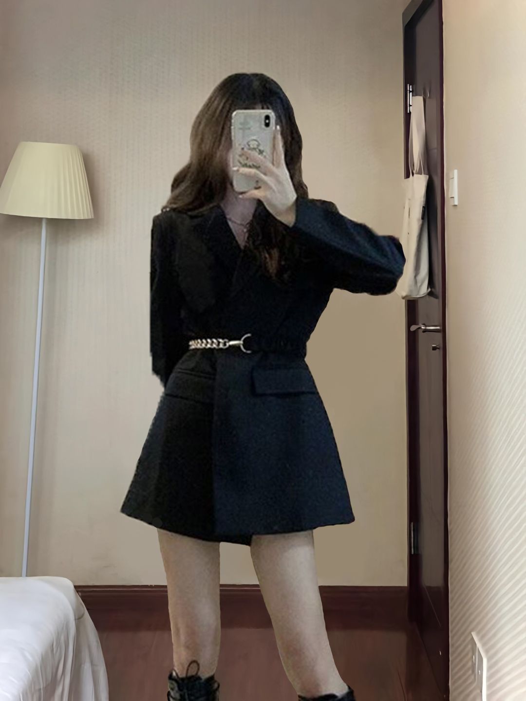 黑色西裝外套女春秋韓版百搭休閒氣質仙女小個子顯瘦炸街上衣女潮