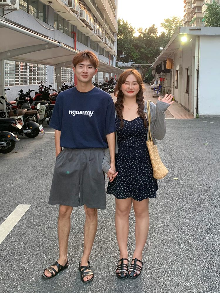 微胖大碼學院風減齡連衣裙女秋季胖mm遮肚顯瘦吊帶裙子開衫兩件套