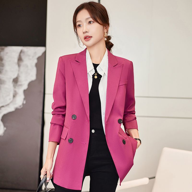 Small blazer for women 2023 new spring and autumn hot style casual temperament versatile commuting small suit jacket for women