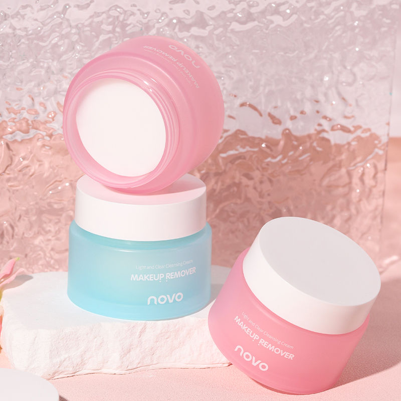 NOVO卸妝膏快速乳化細膩軟糯清爽卸妝油清潔面部眼唇深層清潔平價