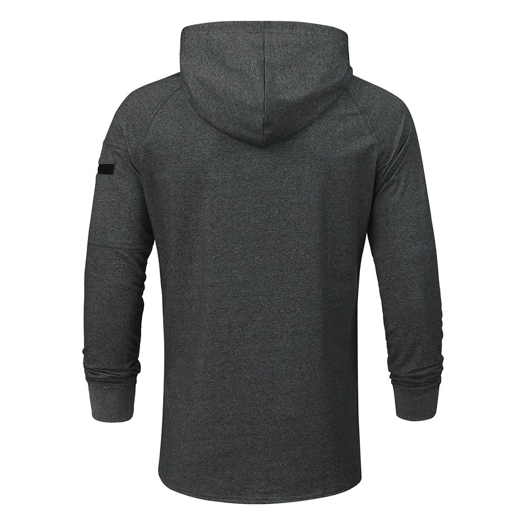 Muscle Brothers Men's Sports Hoodie Slim Fit Pullover Training Top_voghion.com
