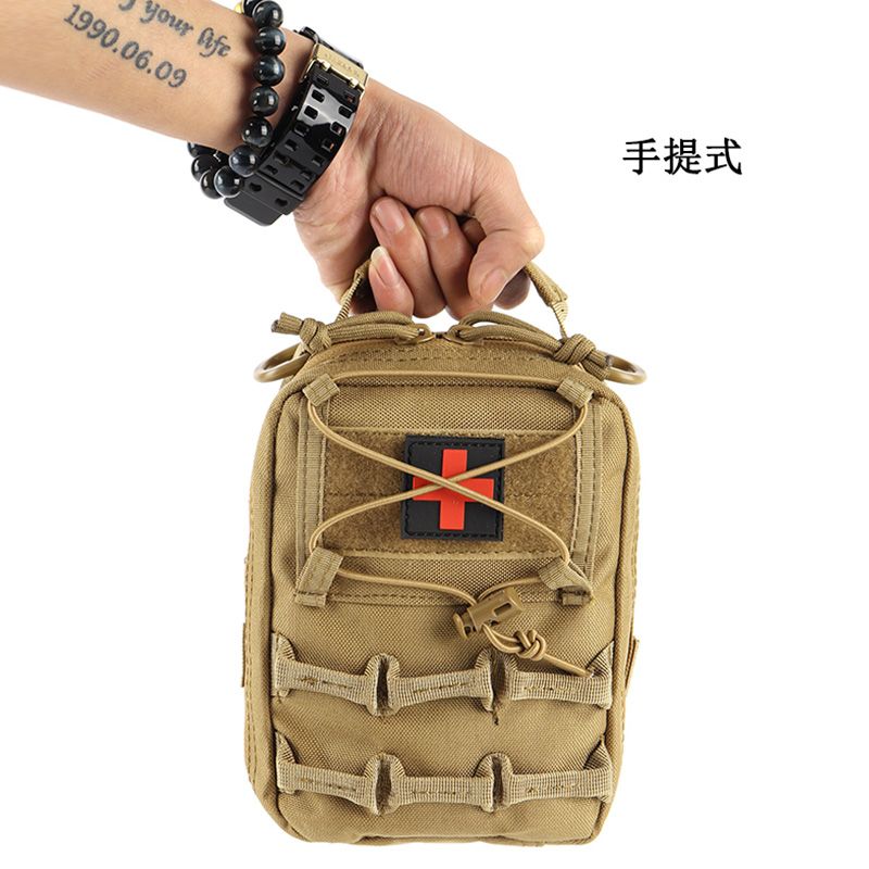 New mobile phone waist bag men's construction site mobile phone bag outdoor multi-functional waist bag wear belt mobile phone case waist bag