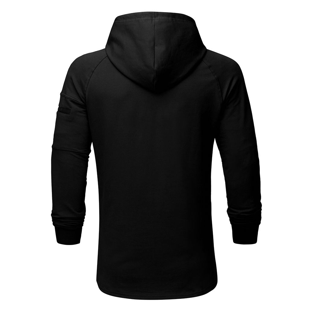 Muscle Brothers Men's Sports Hoodie Slim Fit Pullover Training Top_voghion.com