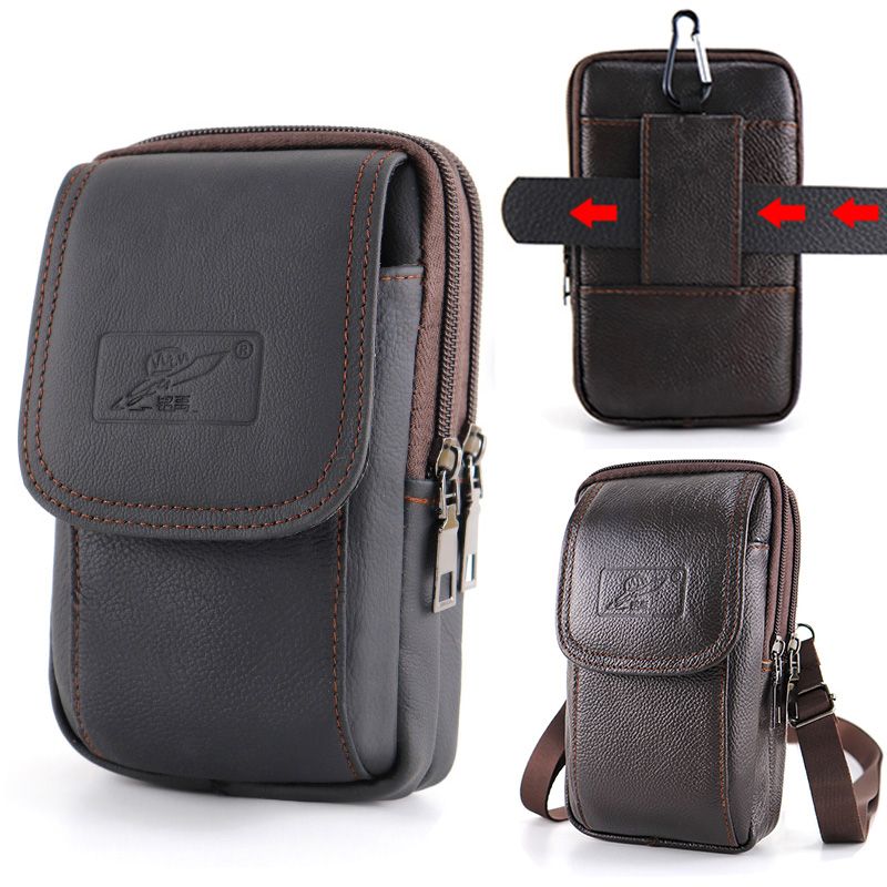 New mobile phone waist bag for men, multifunctional belt bag for construction site work, mobile phone bag, waist bag, outdoor mobile phone bag