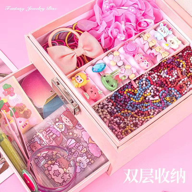 儿童DIY发饰加咕卡制作小女孩玩具首饰拼装立体