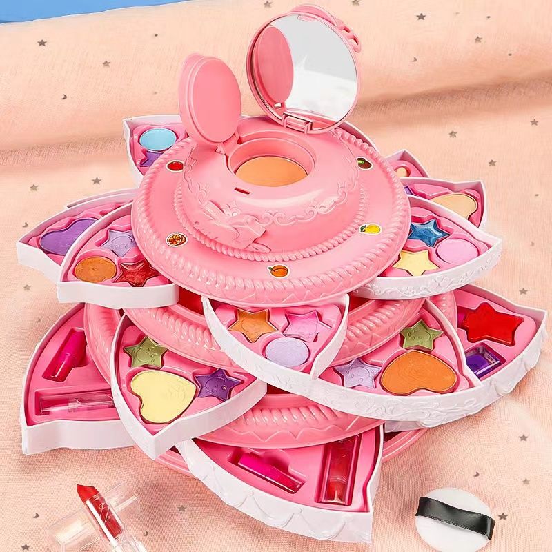 儿童化妆品玩具无毒套装女孩女童生日礼物小孩子公主彩妆