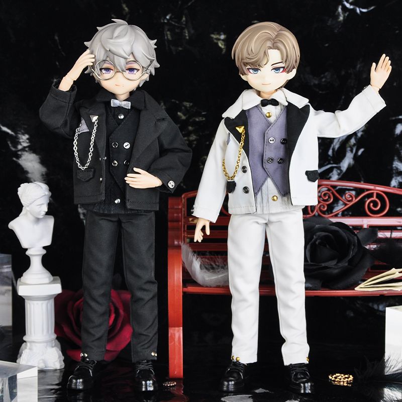 ymyob22娃衣 西装制服套装衬衣西裤ob24 23/25尺寸 blythe外套