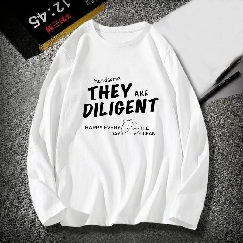 Children's clothing pure cotton boys long-sleeved T-shirt children's bottoming shirt autumn style fashionable  new medium and large children's spring and autumn tops