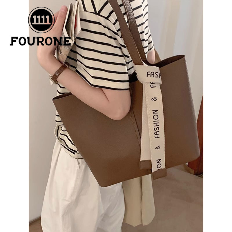 Student class large-capacity bag for women 2023 new tote bag niche versatile shoulder shopping bag