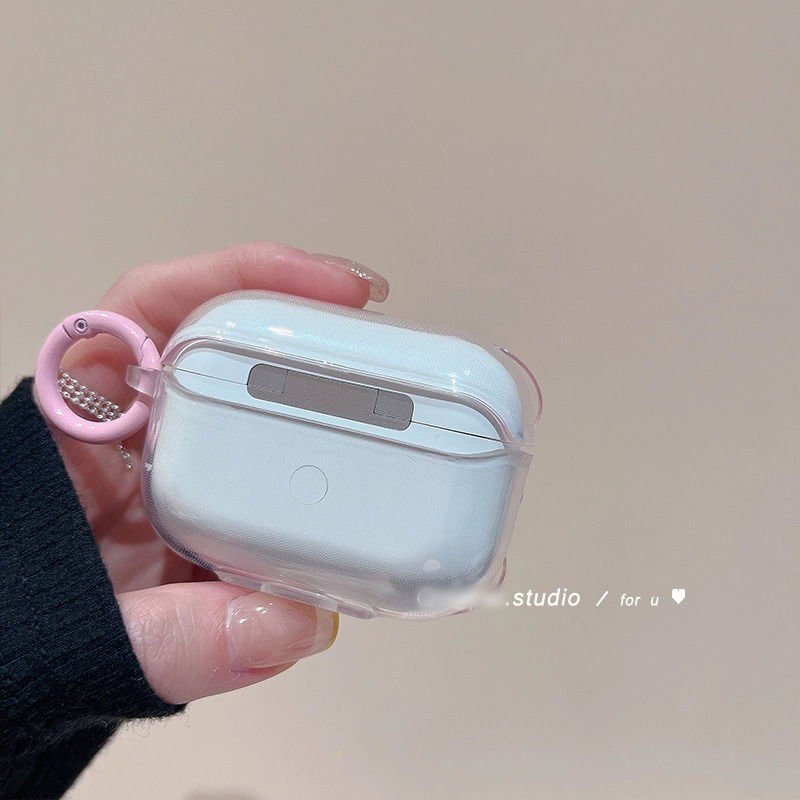 ins粉色蝴蝶结适用airpodspro2保护壳苹果3代耳机套2代软4代五代