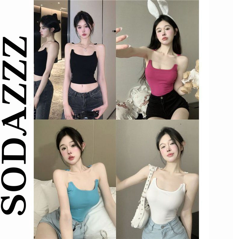 港味純欲吊帶背心女夏季2023新款修身顯瘦辣妹短款可外穿百搭上衣