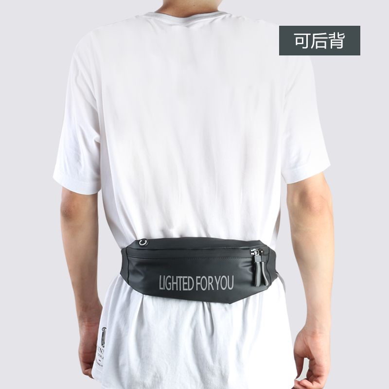 Running mobile phone waist bag for men and women outdoor sports multi-functional running fitness waterproof mobile phone bag invisible small belt bag