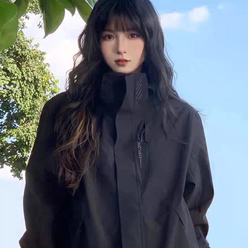啄木鳥衝鋒衣女三合一春秋款2023新款防風防水保暖旅行秋季外套男