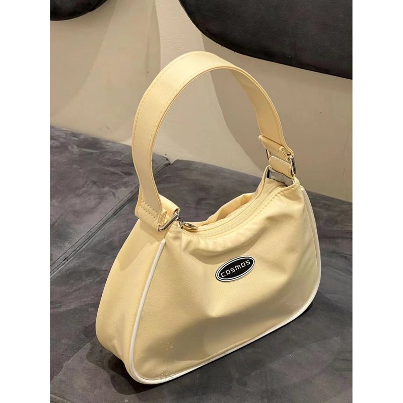 Forest style bag for women 2023 new student armpit bag casual versatile cute shoulder bag Korean style portable canvas bag