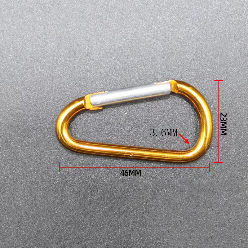 【 1289 Rückkäufe 】 Kleine 5 D-förmige für Bergsteigen, Benutzer externe Wasserflasche Rucksack Schlüssel Schnalle, sicher und_voghion.com