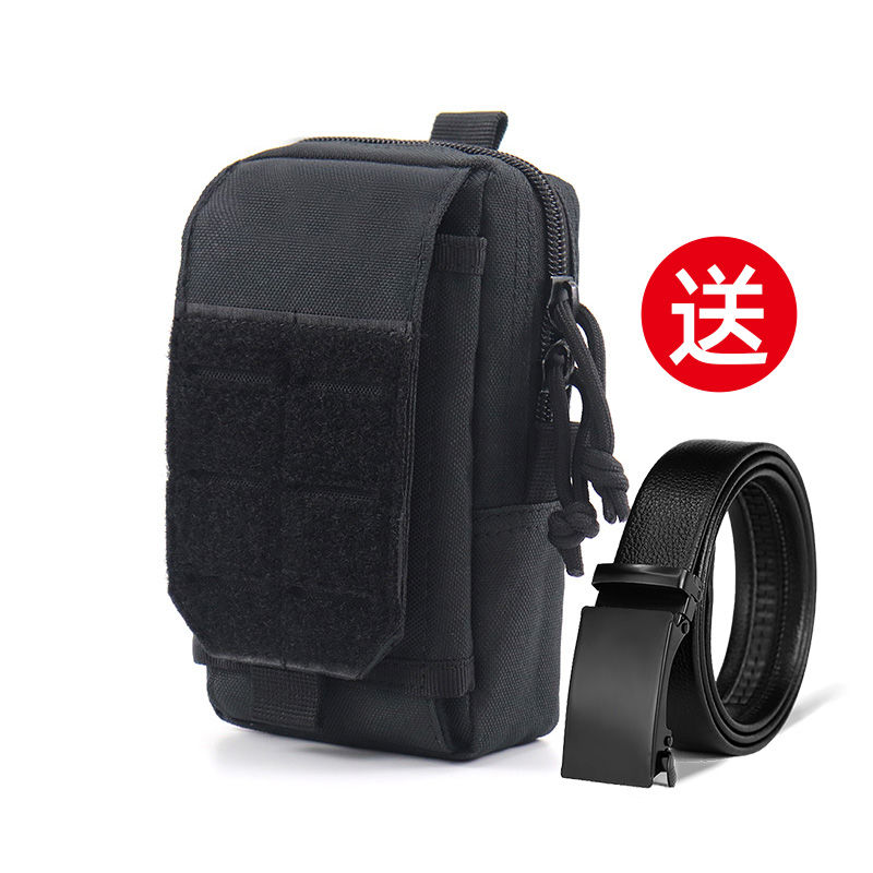 Men's waist bag new waist bag men's outdoor sports belt bag construction site work mobile phone case waist bag wearing belt hanging bag