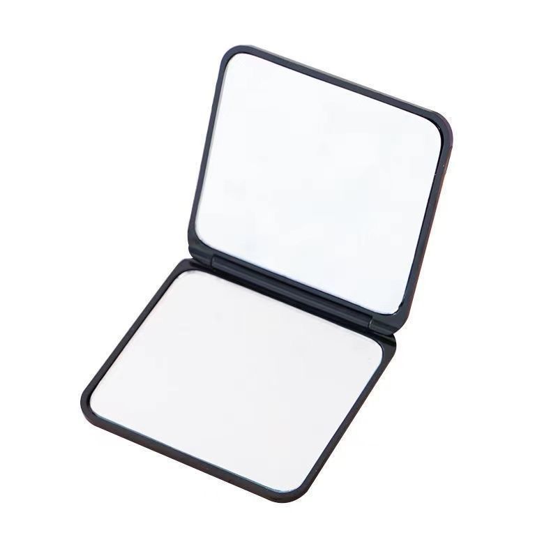 Small mirror, high-looking desktop mini makeup mirror, double-sided portable foldable makeup mirror, student antique small mirror