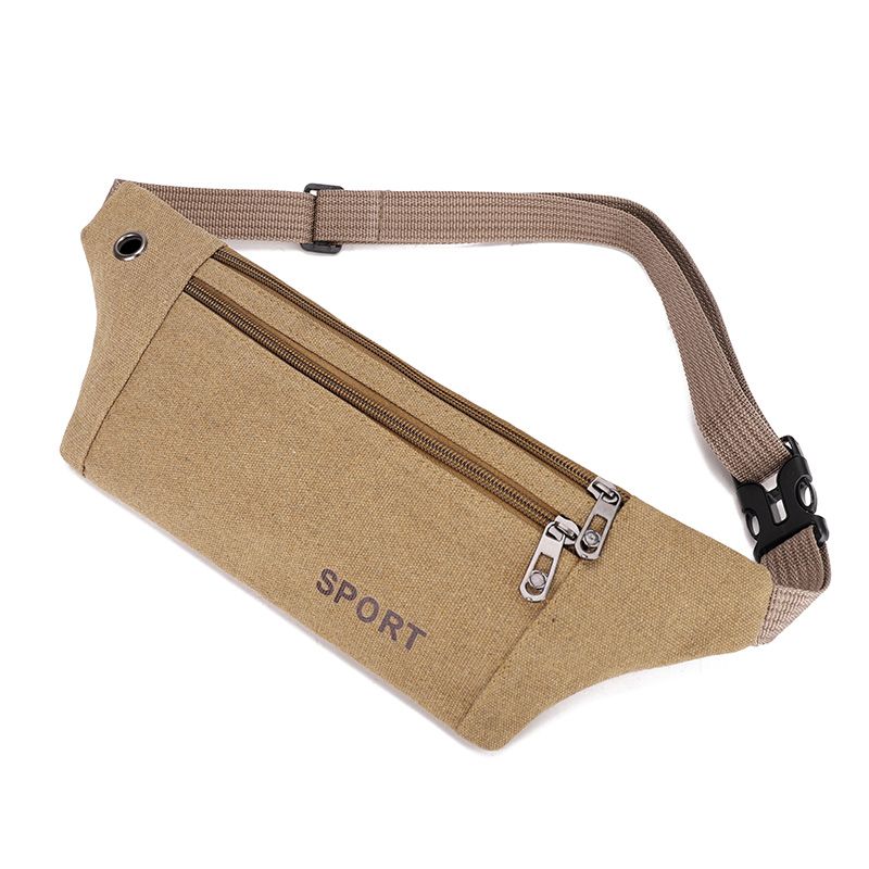 Waist bag for men at work site, mobile phone bag, cross-waist multi-functional casual lightweight belt, sports and outdoor
