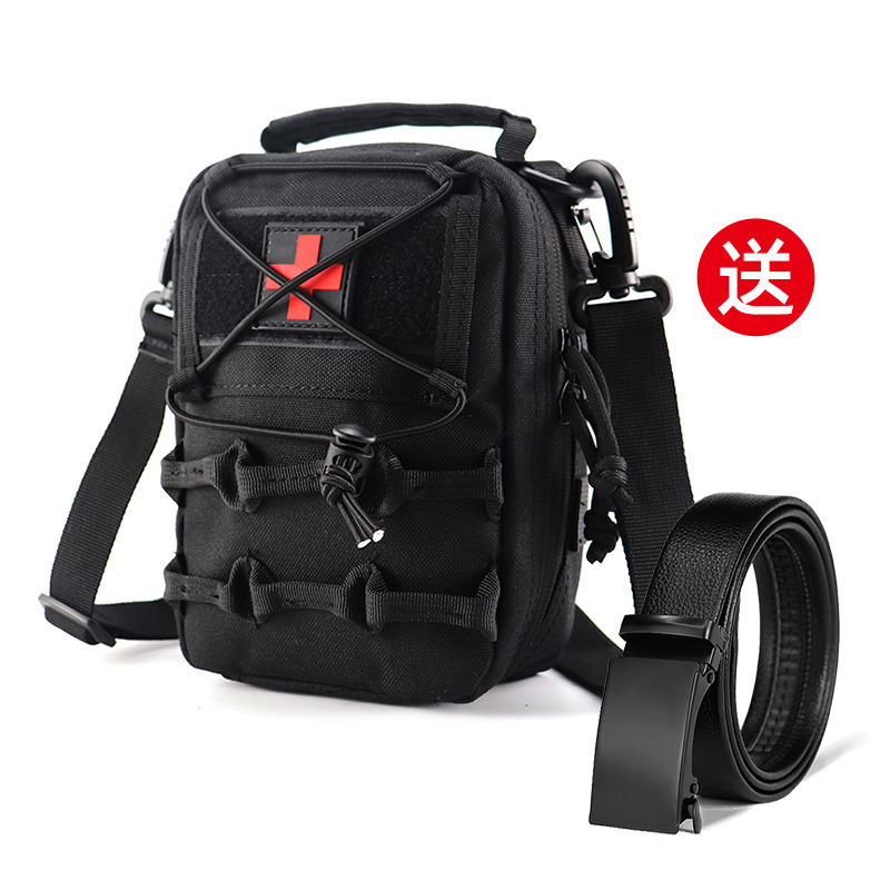 New multifunctional mobile phone bag, water-repellent, wear-resistant, belt-wearing, outdoor sports mobile phone case, construction site work waist bag