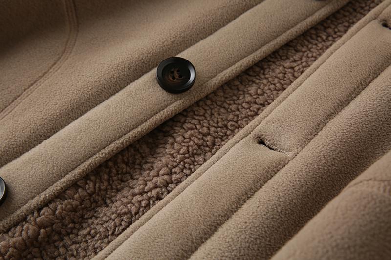 American double-sided thickened men's flying baseball jacket, fleece insulation top, trendy_voghion.com