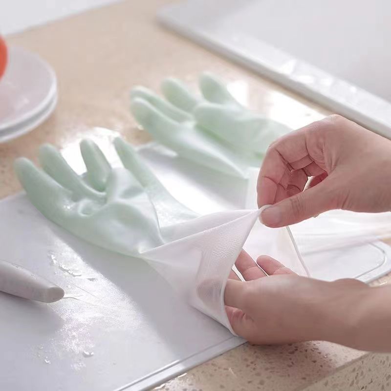 洗碗手套家务厨房耐用型女家用乳胶刷锅衣服胶皮橡胶清洁防水洗菜