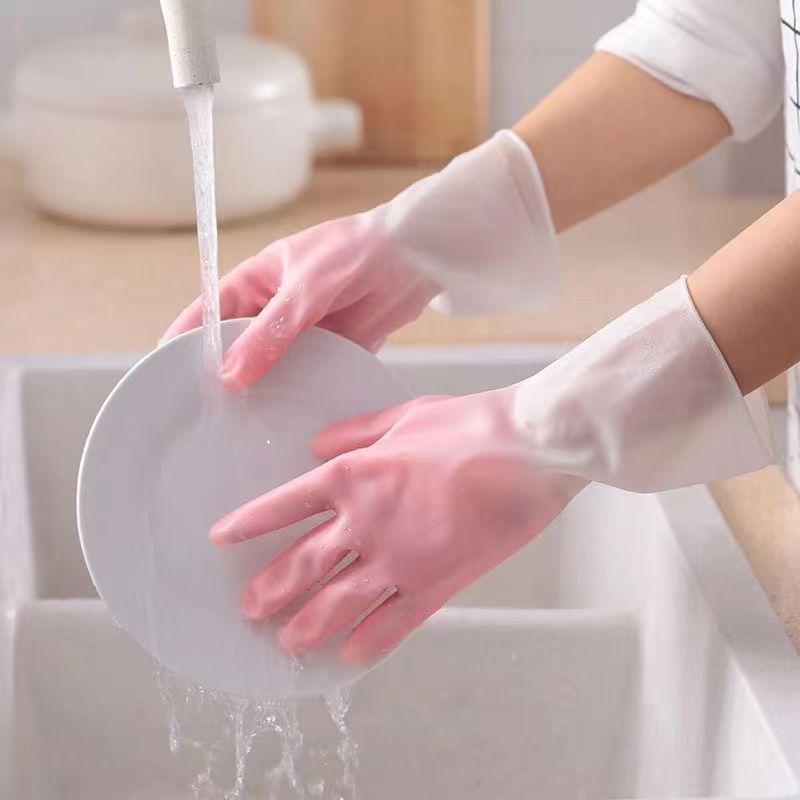 洗碗手套家务厨房耐用型女家用乳胶刷锅衣服胶皮橡胶清洁防水洗菜