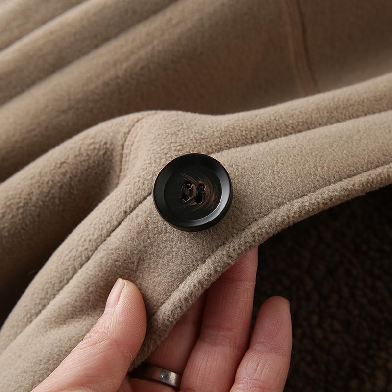 American double-sided thickened men's flying baseball jacket, fleece insulation top, trendy_voghion.com