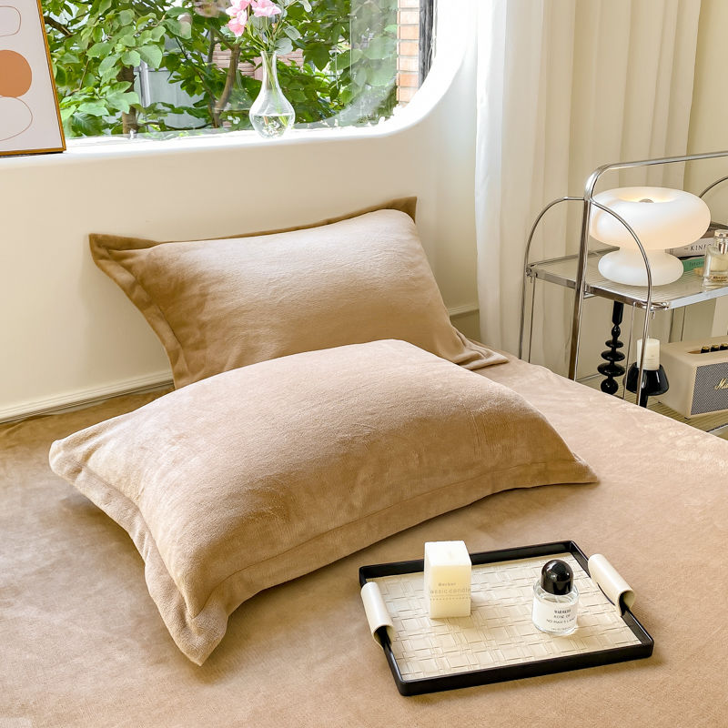 牛奶绒床笠单件全包固定防滑床罩床套卧室床上防尘套床垫靠枕