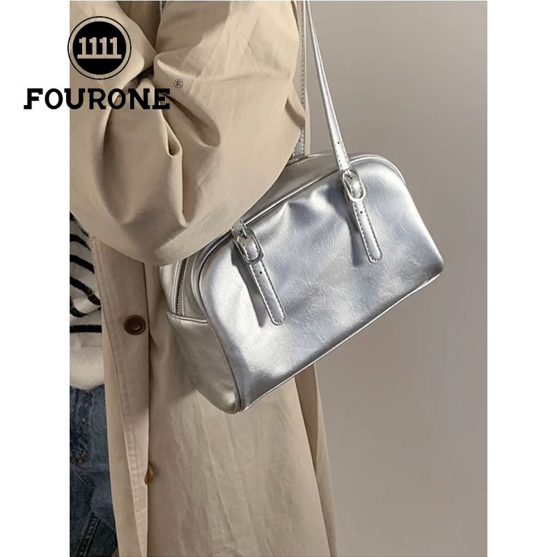 Retro niche armpit bag for women  new Korean briefcase versatile large capacity tote bag