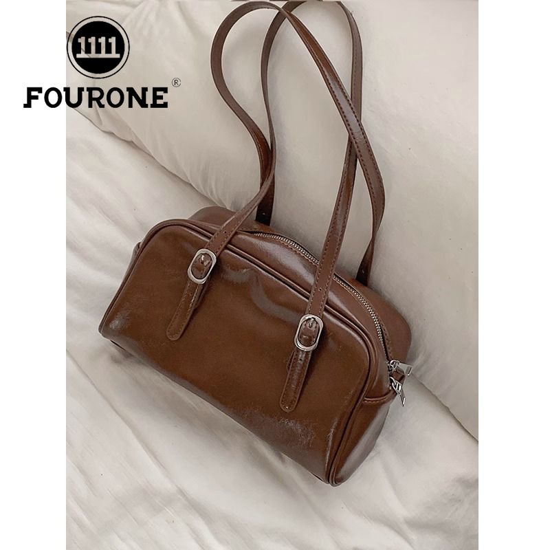 Retro niche armpit bag for women 2023 new Korean briefcase versatile large capacity tote bag