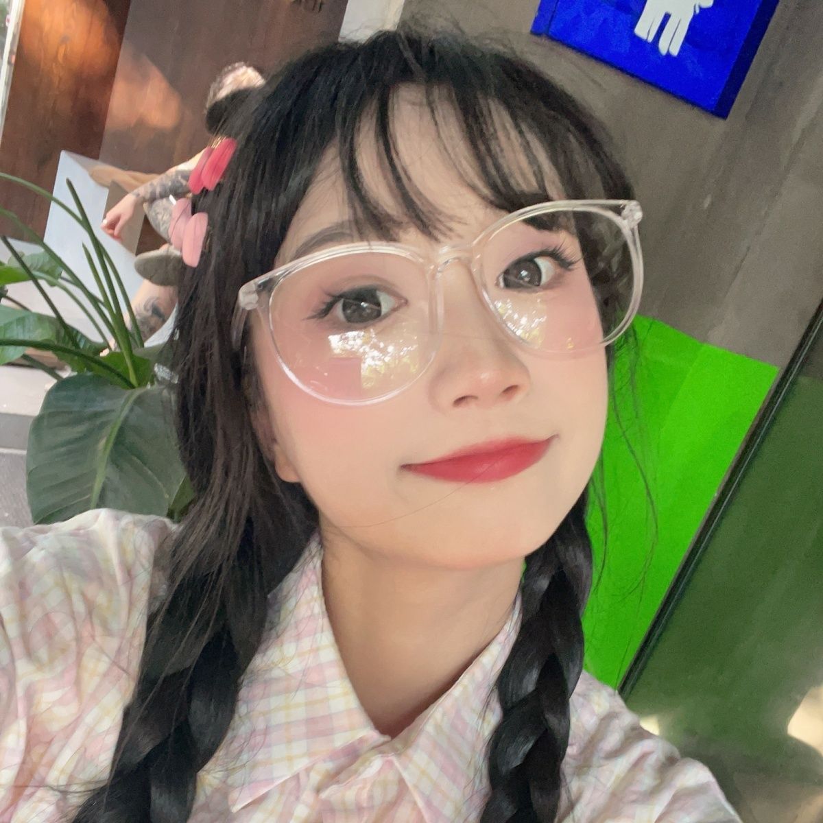 超大框透明近視眼鏡框女可配有度數超輕TR素顏神器顯瘦韓系眼睛架