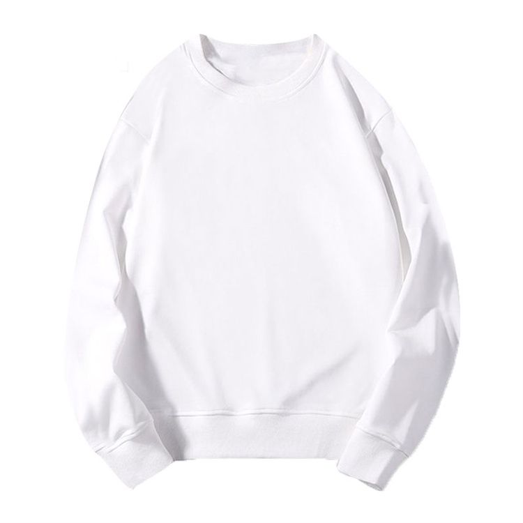 Rundhals-Kapuzenpullover für Herren im Frühling, Herbst und Winter, plüschige und dicke trendige, locker sitzende Jugendjacke im amerikanischen Stil_voghion.com