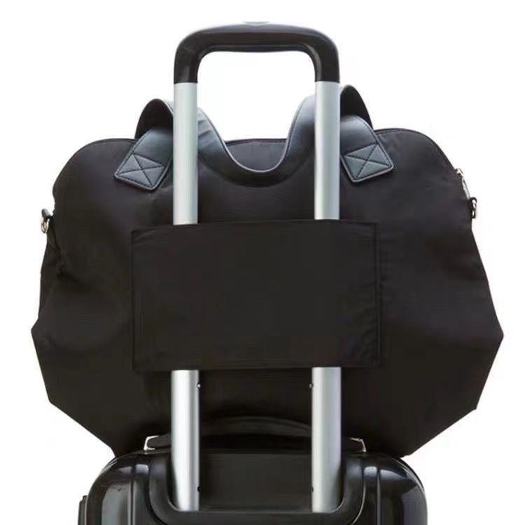 旅行袋大容量短途单肩包KT出差行李包潮流休闲旅行包可套拉杆箱