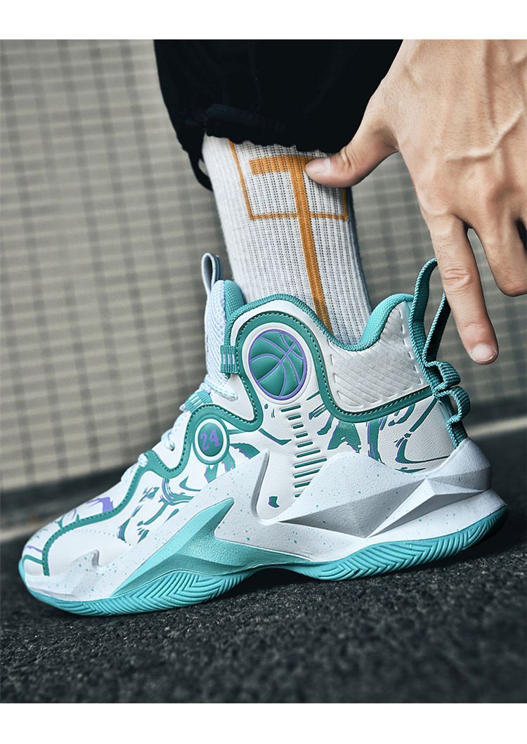 Kobe kosárlabdacipő Studet Edition Praktikus csúszásgátló, tartós, őszi hálós, lélegző férfi cipő_voghion.com