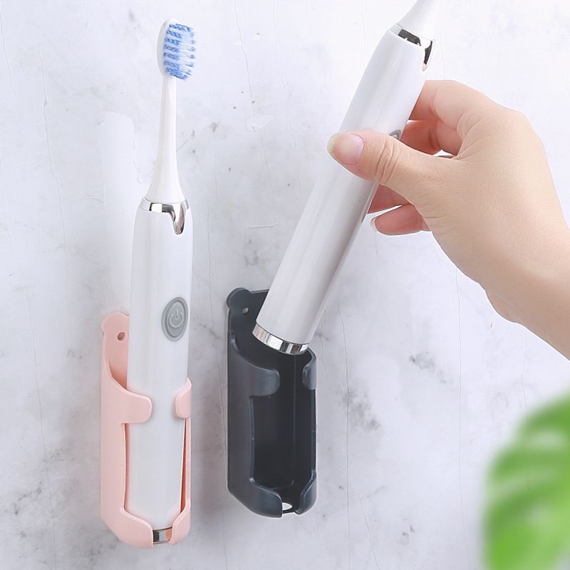 电动牙刷架置物架免打孔壁挂式卫生间牙刷收纳架简约吸壁式牙膏架