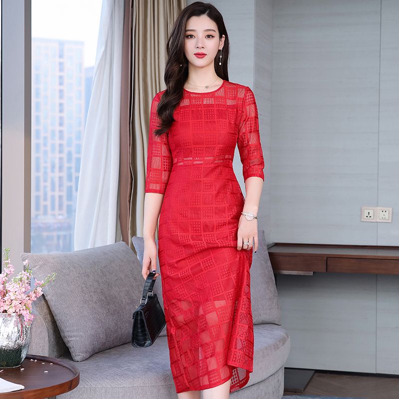 大碼女裝改良旗袍女時尚別致獨特裙子國風年輕款女裝新中式連衣裙