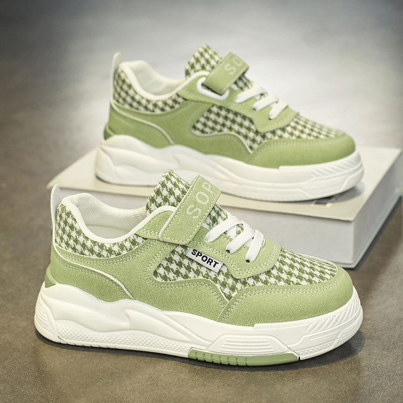 Höstens pojkar 2023, nya sportbräda, vinter flickor i grundskoleelevers fritidsskor i bomull medel till stora_voghion.com