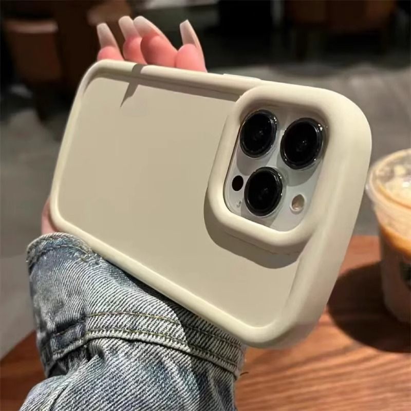 Ins Dopamine Solid Color 14 ProMax14 Phone Case iPhone 13 Matte 12 Silicone 11xr/x_voghion.com